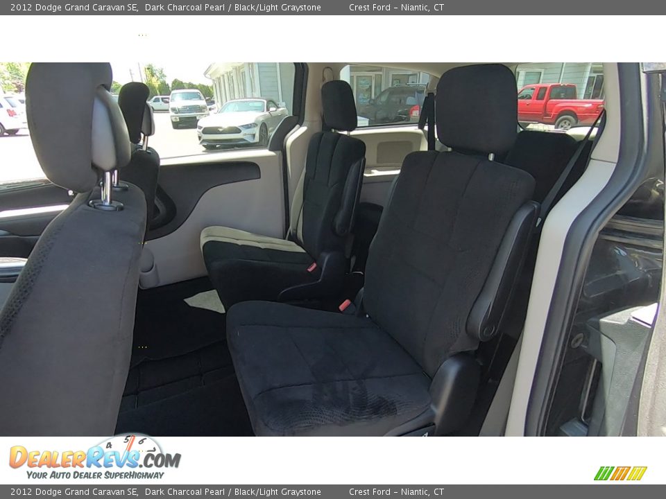 2012 Dodge Grand Caravan SE Dark Charcoal Pearl / Black/Light Graystone Photo #17