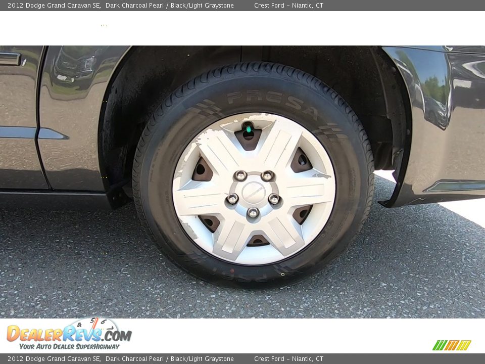 2012 Dodge Grand Caravan SE Dark Charcoal Pearl / Black/Light Graystone Photo #19