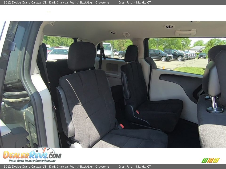 2012 Dodge Grand Caravan SE Dark Charcoal Pearl / Black/Light Graystone Photo #22