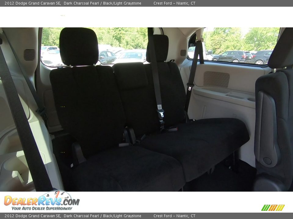 2012 Dodge Grand Caravan SE Dark Charcoal Pearl / Black/Light Graystone Photo #23