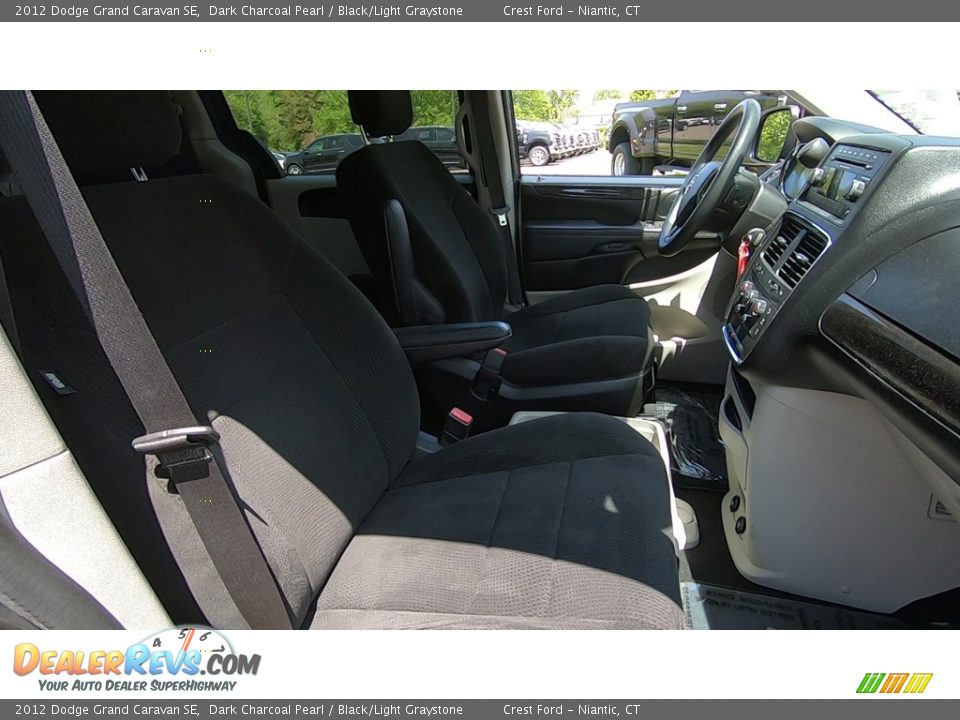 2012 Dodge Grand Caravan SE Dark Charcoal Pearl / Black/Light Graystone Photo #24