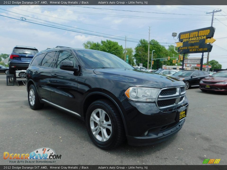 2012 Dodge Durango SXT AWD Mineral Gray Metallic / Black Photo #3