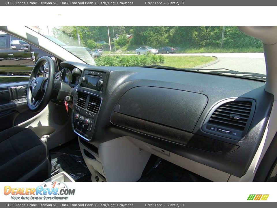 2012 Dodge Grand Caravan SE Dark Charcoal Pearl / Black/Light Graystone Photo #25