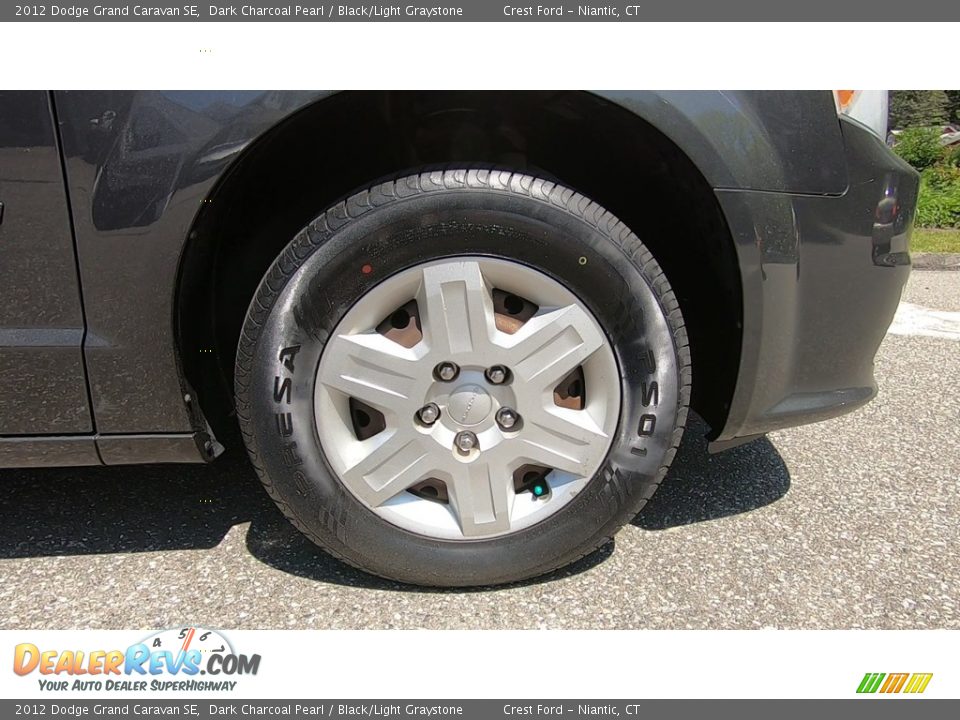 2012 Dodge Grand Caravan SE Dark Charcoal Pearl / Black/Light Graystone Photo #26