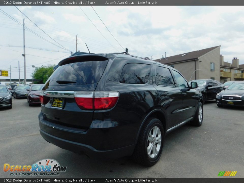 2012 Dodge Durango SXT AWD Mineral Gray Metallic / Black Photo #7