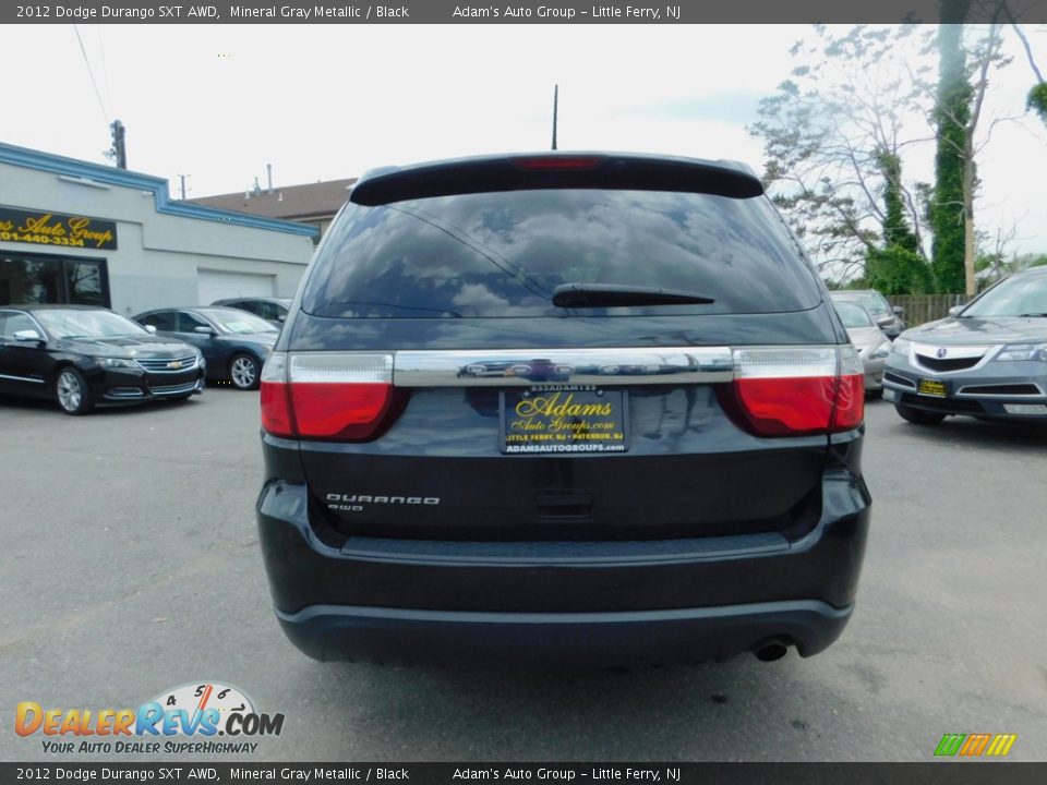 2012 Dodge Durango SXT AWD Mineral Gray Metallic / Black Photo #8