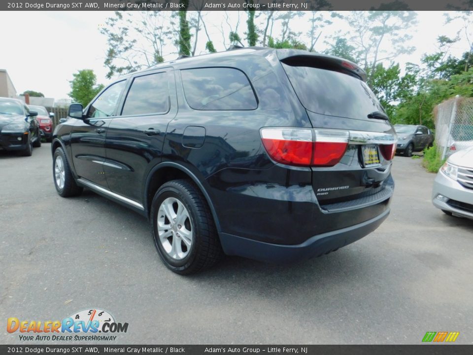 2012 Dodge Durango SXT AWD Mineral Gray Metallic / Black Photo #9
