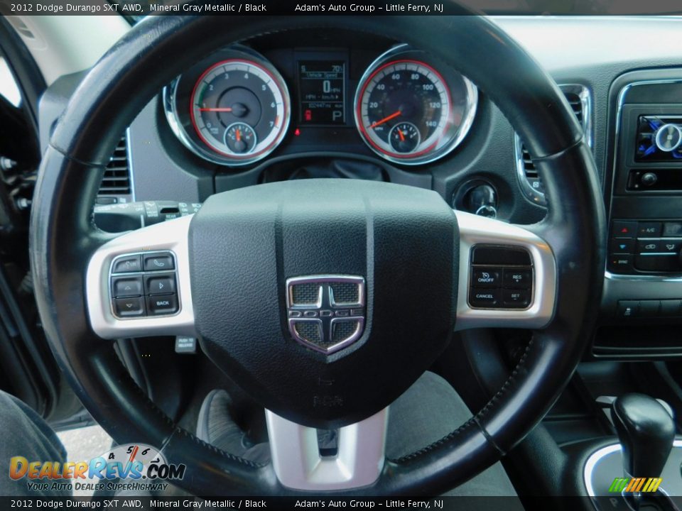 2012 Dodge Durango SXT AWD Mineral Gray Metallic / Black Photo #14