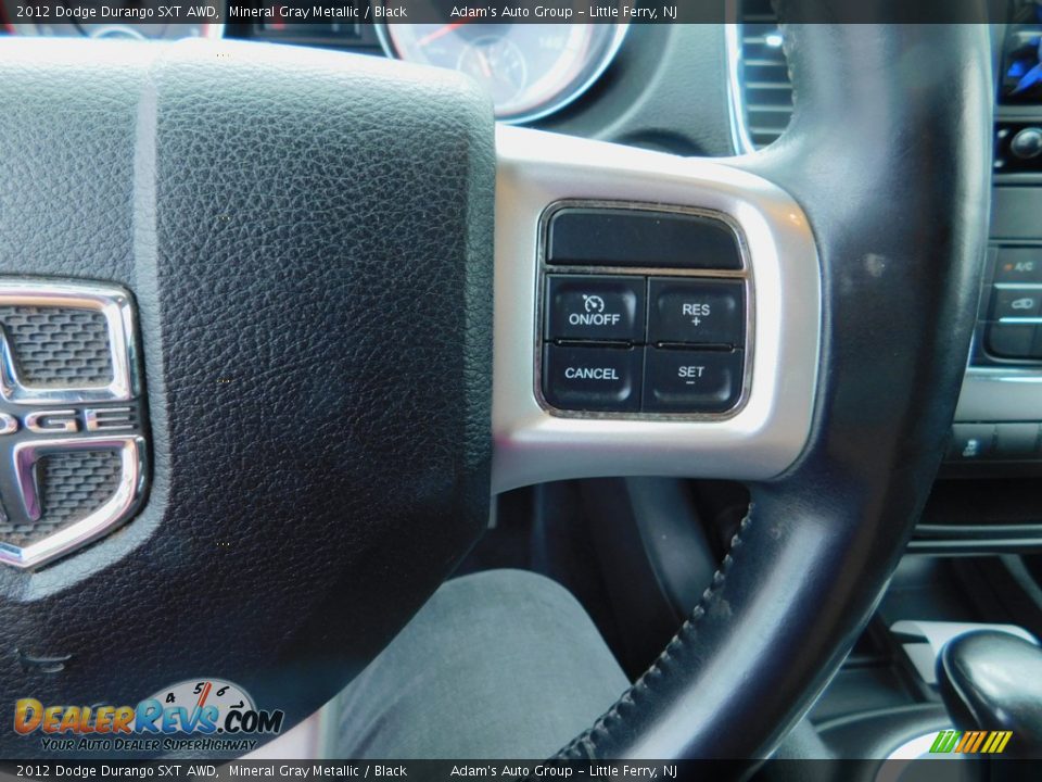 2012 Dodge Durango SXT AWD Mineral Gray Metallic / Black Photo #16