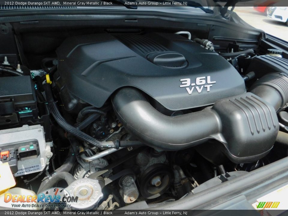 2012 Dodge Durango SXT AWD Mineral Gray Metallic / Black Photo #20