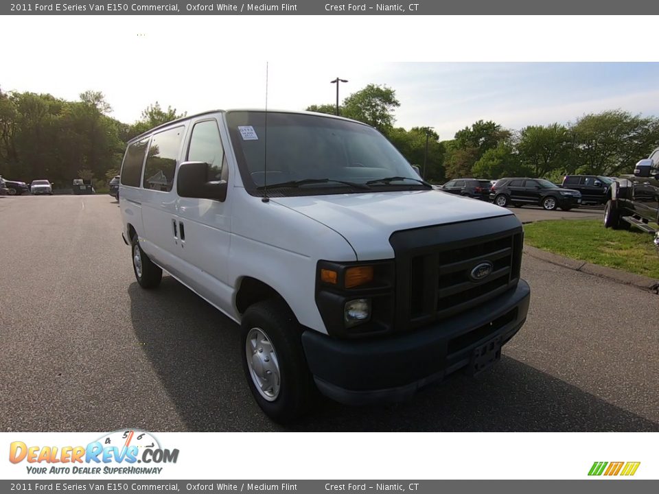 2011 Ford E Series Van E150 Commercial Oxford White / Medium Flint Photo #1