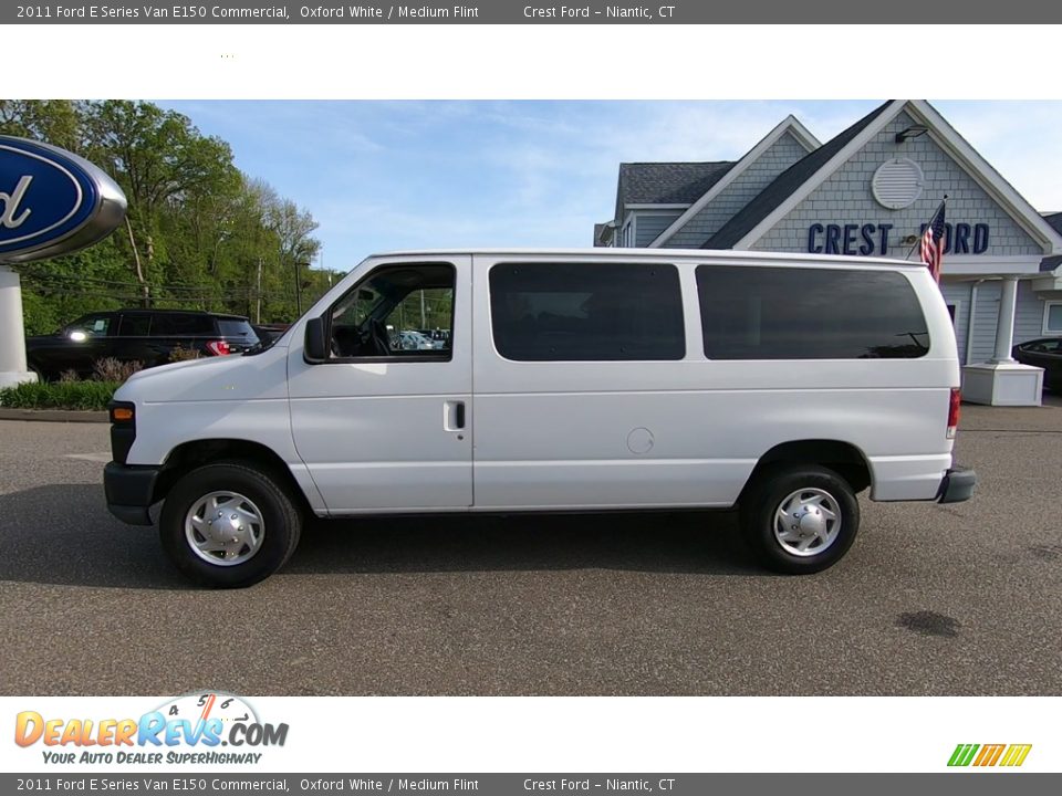 2011 Ford E Series Van E150 Commercial Oxford White / Medium Flint Photo #4