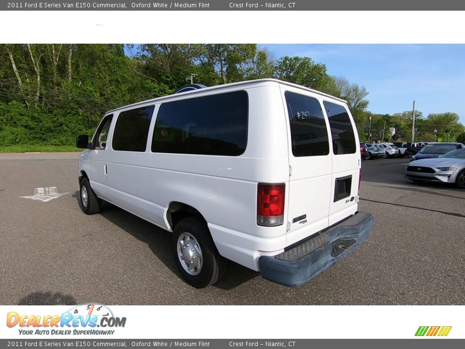 2011 Ford E Series Van E150 Commercial Oxford White / Medium Flint Photo #5