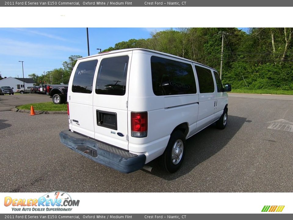 2011 Ford E Series Van E150 Commercial Oxford White / Medium Flint Photo #7