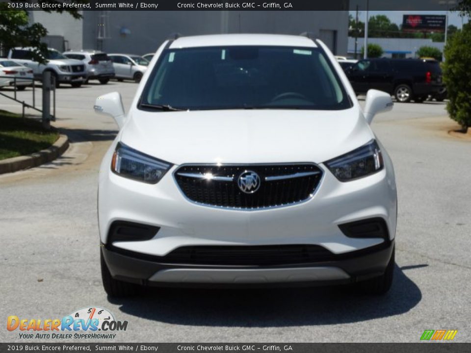 2019 Buick Encore Preferred Summit White / Ebony Photo #4