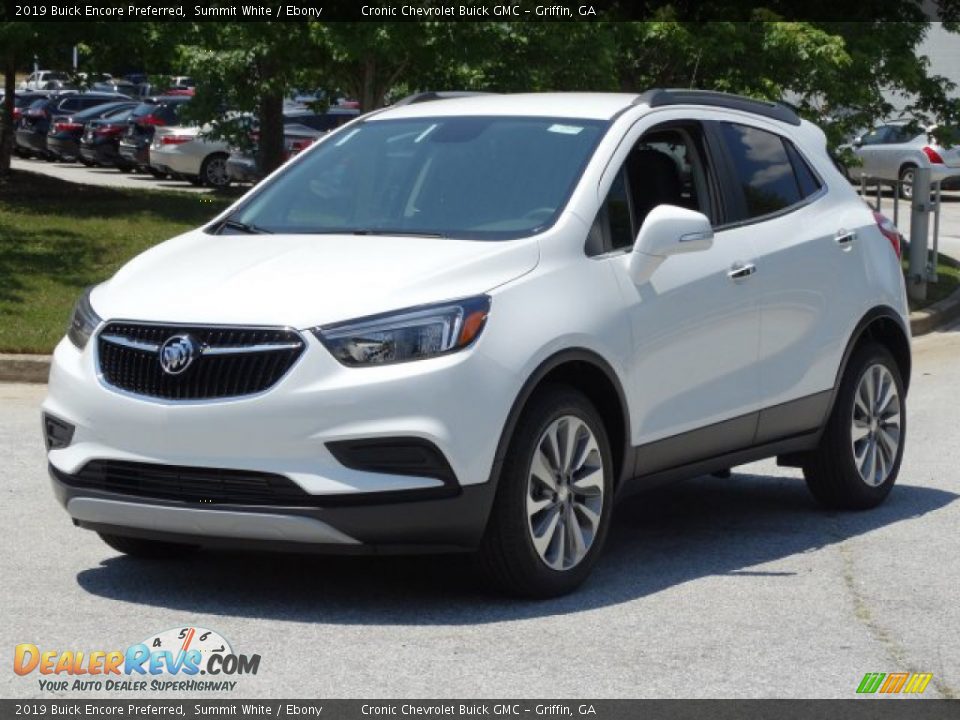 2019 Buick Encore Preferred Summit White / Ebony Photo #5