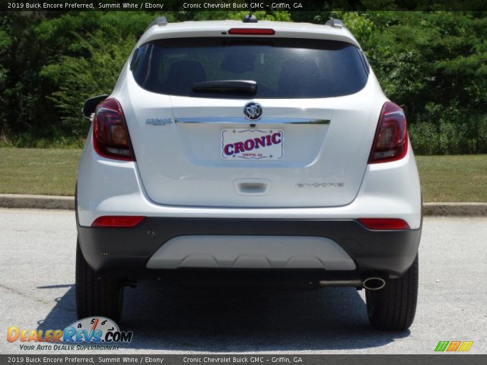 2019 Buick Encore Preferred Summit White / Ebony Photo #7
