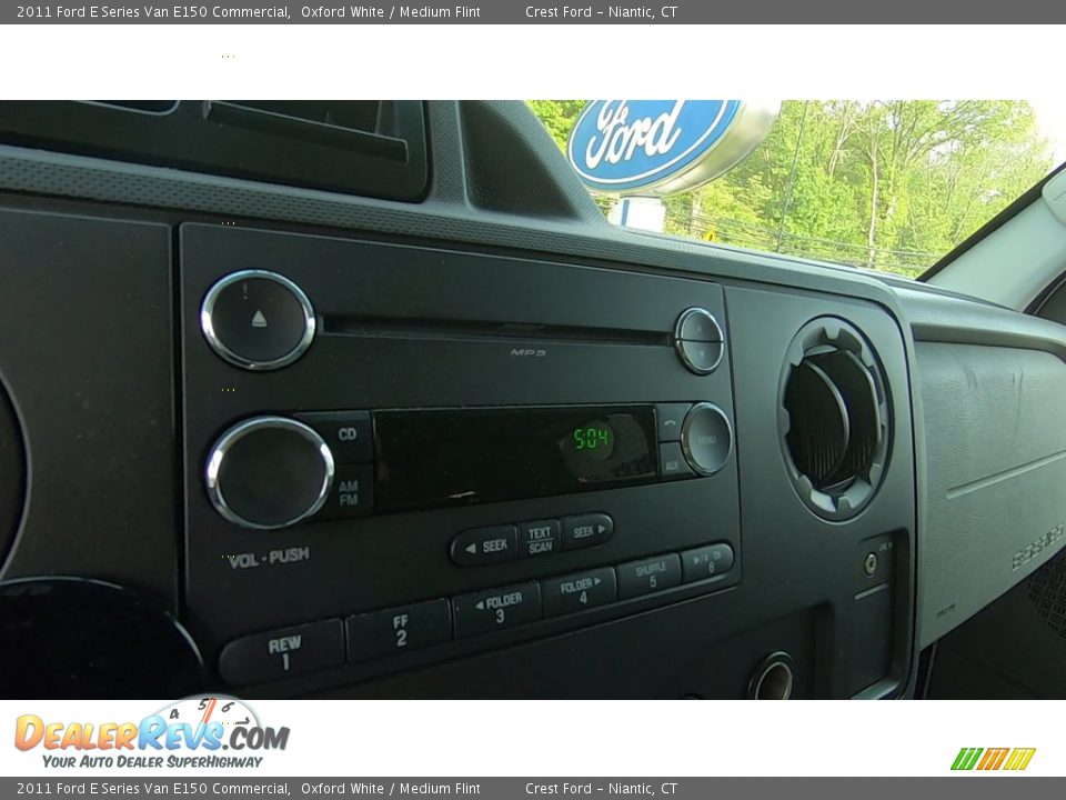 2011 Ford E Series Van E150 Commercial Oxford White / Medium Flint Photo #14