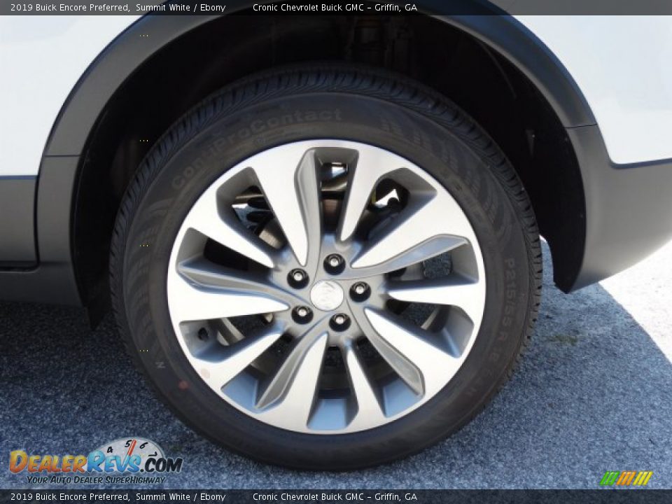 2019 Buick Encore Preferred Summit White / Ebony Photo #9