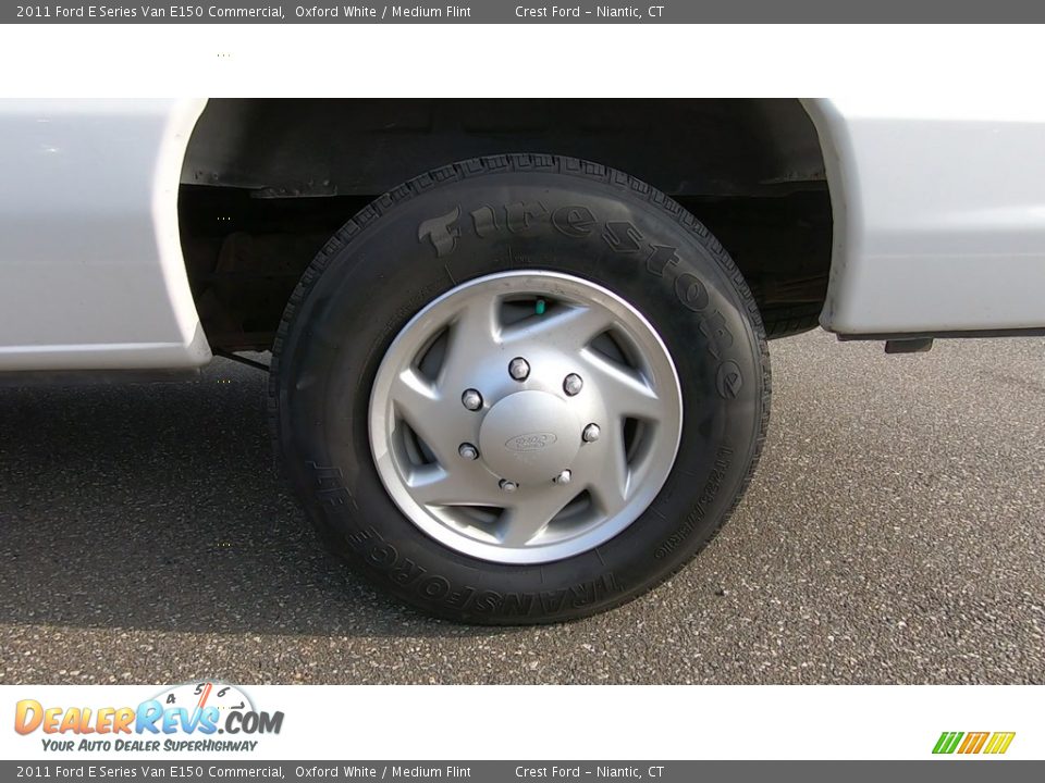 2011 Ford E Series Van E150 Commercial Oxford White / Medium Flint Photo #16