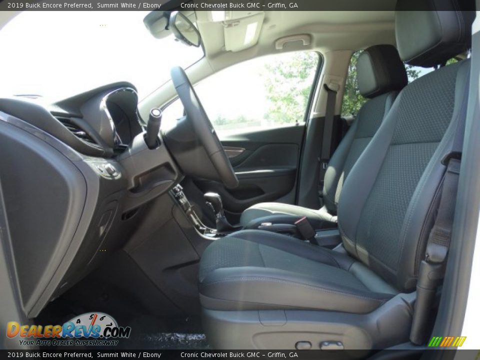 2019 Buick Encore Preferred Summit White / Ebony Photo #13