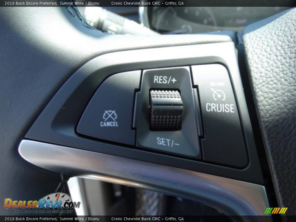 2019 Buick Encore Preferred Summit White / Ebony Photo #14