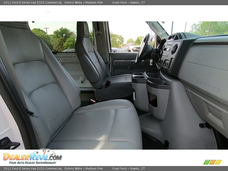 2011 Ford E Series Van E150 Commercial Oxford White / Medium Flint Photo #20