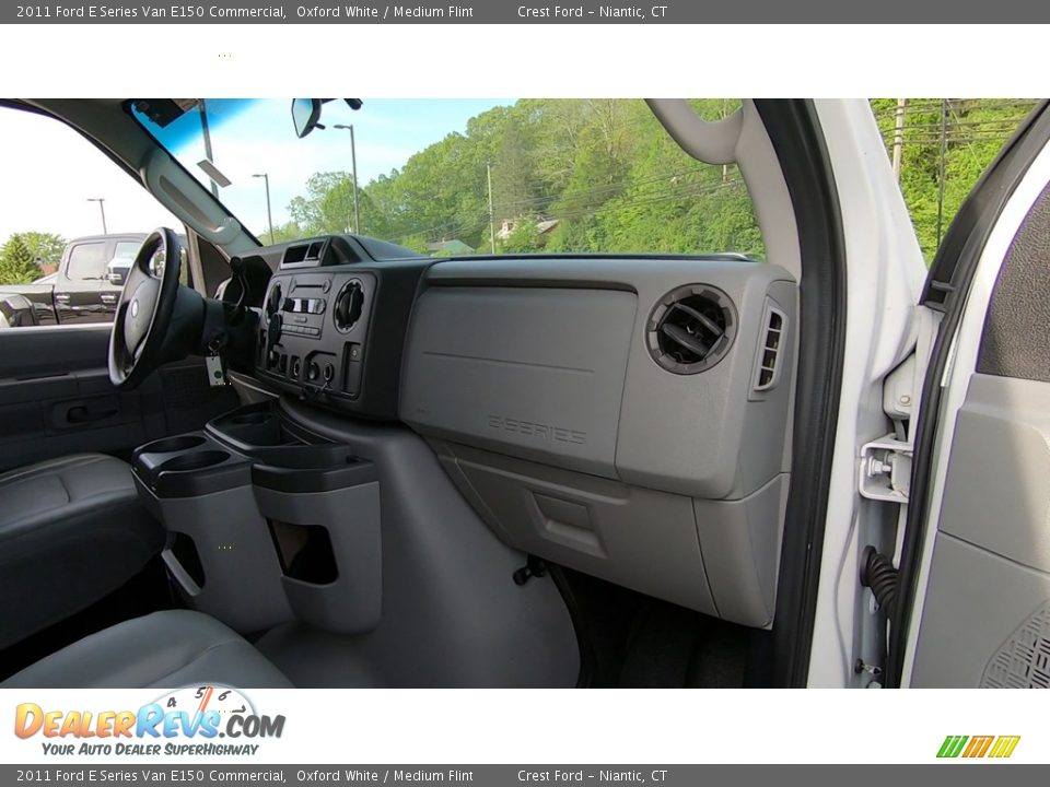 2011 Ford E Series Van E150 Commercial Oxford White / Medium Flint Photo #21