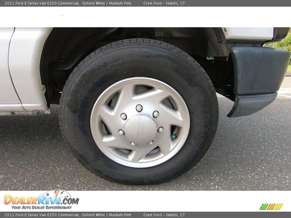 2011 Ford E Series Van E150 Commercial Oxford White / Medium Flint Photo #22