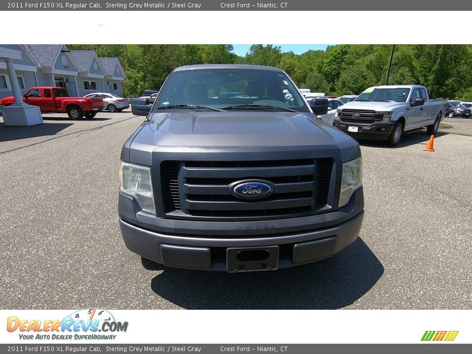 2011 Ford F150 XL Regular Cab Sterling Grey Metallic / Steel Gray Photo #2