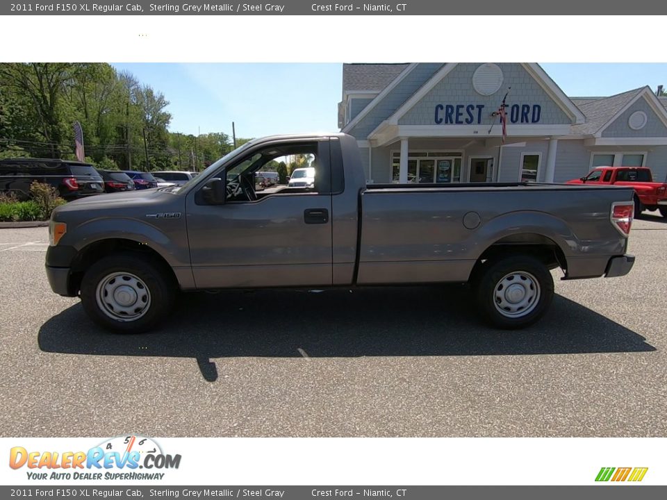 2011 Ford F150 XL Regular Cab Sterling Grey Metallic / Steel Gray Photo #4