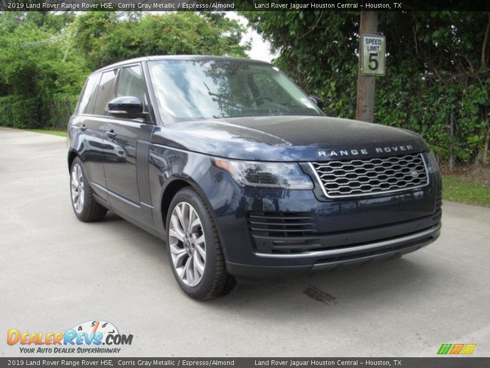 2019 Land Rover Range Rover HSE Corris Gray Metallic / Espresso/Almond Photo #2