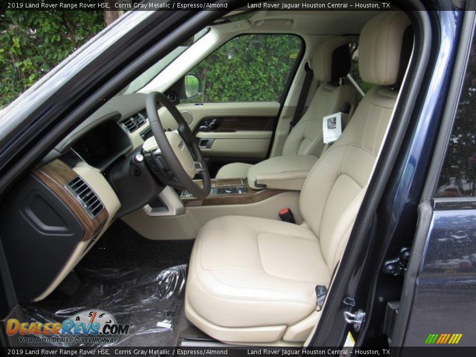 2019 Land Rover Range Rover HSE Corris Gray Metallic / Espresso/Almond Photo #3