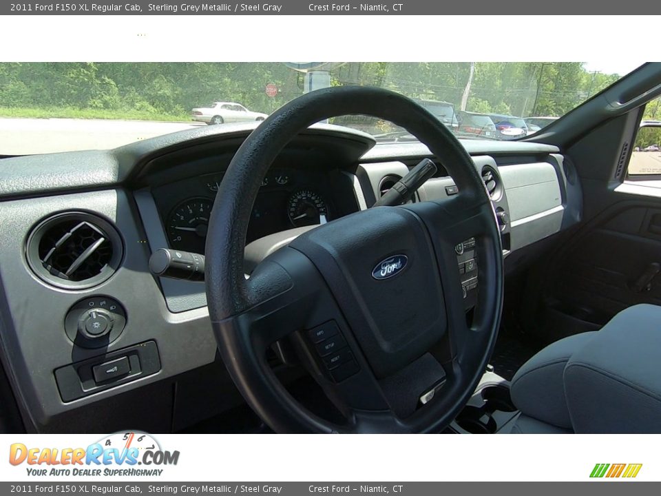 2011 Ford F150 XL Regular Cab Sterling Grey Metallic / Steel Gray Photo #10