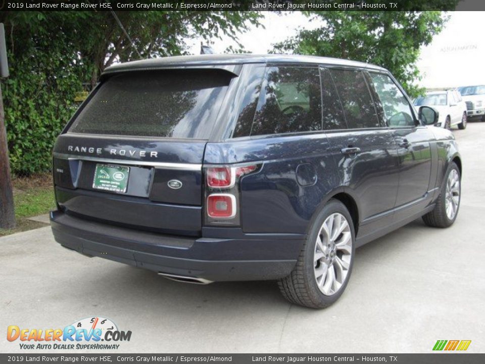 2019 Land Rover Range Rover HSE Corris Gray Metallic / Espresso/Almond Photo #7