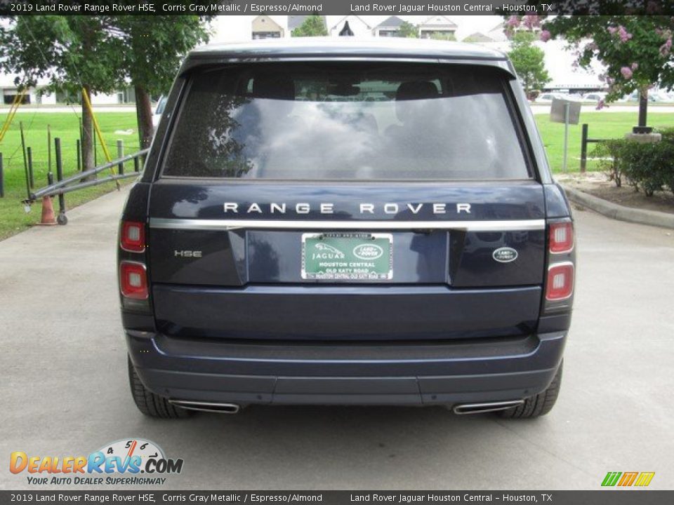 2019 Land Rover Range Rover HSE Corris Gray Metallic / Espresso/Almond Photo #8