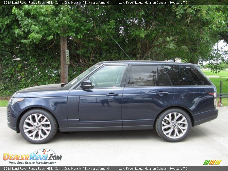 2019 Land Rover Range Rover HSE Corris Gray Metallic / Espresso/Almond Photo #11