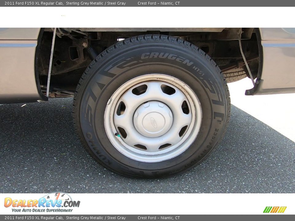 2011 Ford F150 XL Regular Cab Sterling Grey Metallic / Steel Gray Photo #16
