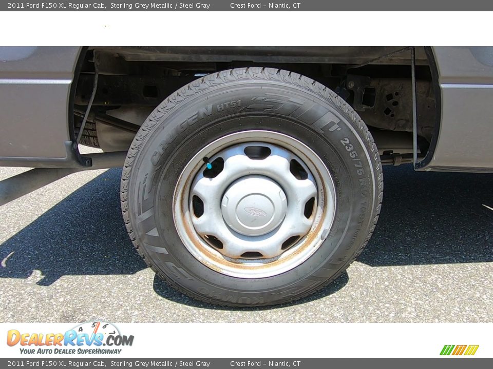 2011 Ford F150 XL Regular Cab Sterling Grey Metallic / Steel Gray Photo #18
