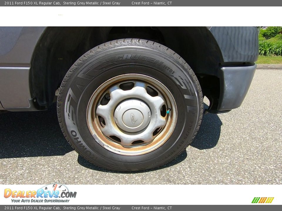2011 Ford F150 XL Regular Cab Sterling Grey Metallic / Steel Gray Photo #22