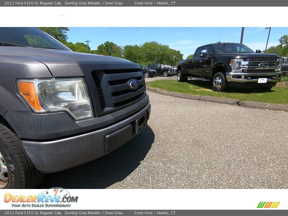 2011 Ford F150 XL Regular Cab Sterling Grey Metallic / Steel Gray Photo #23