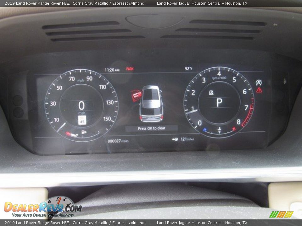 2019 Land Rover Range Rover HSE Corris Gray Metallic / Espresso/Almond Photo #31