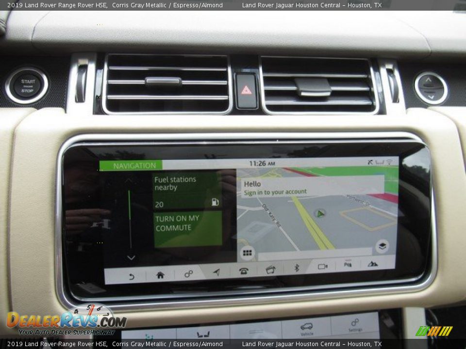 2019 Land Rover Range Rover HSE Corris Gray Metallic / Espresso/Almond Photo #35