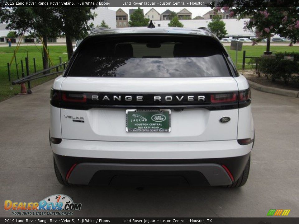 2019 Land Rover Range Rover Velar S Fuji White / Ebony Photo #8