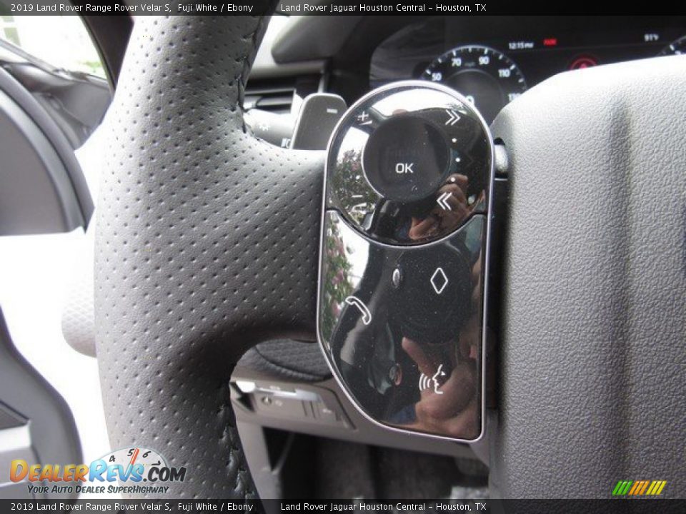 2019 Land Rover Range Rover Velar S Fuji White / Ebony Photo #28