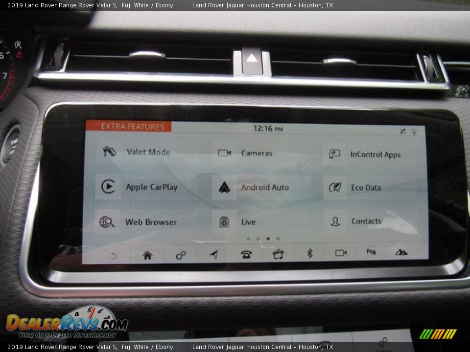 2019 Land Rover Range Rover Velar S Fuji White / Ebony Photo #32