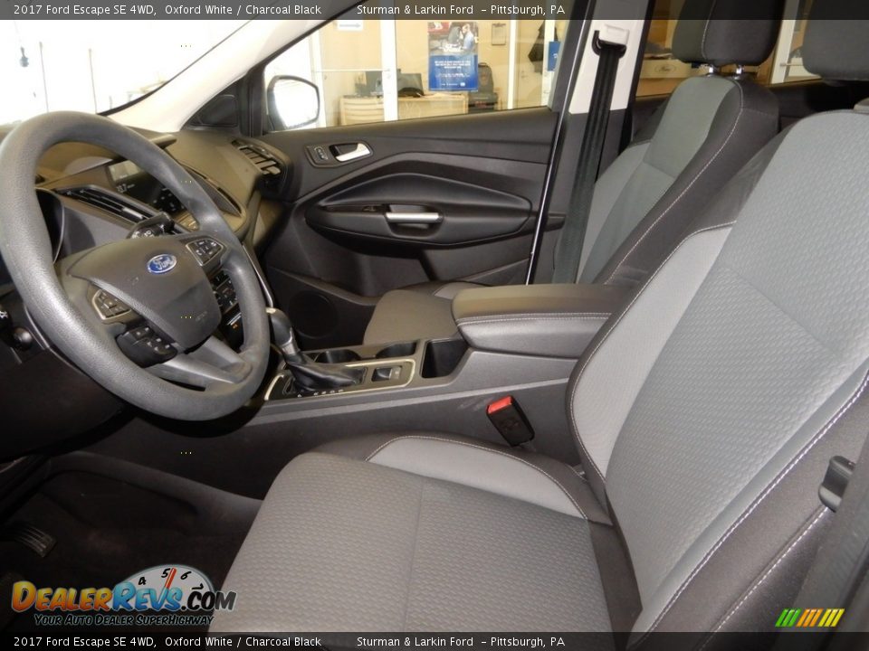 2017 Ford Escape SE 4WD Oxford White / Charcoal Black Photo #16