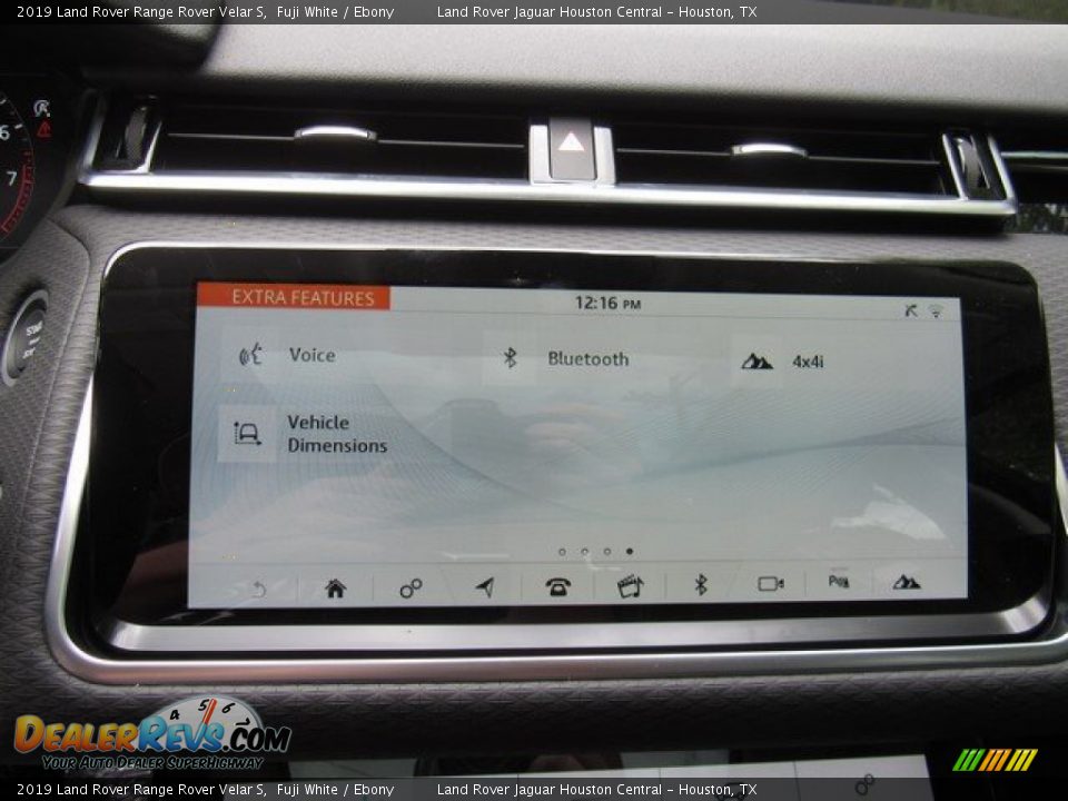 2019 Land Rover Range Rover Velar S Fuji White / Ebony Photo #33