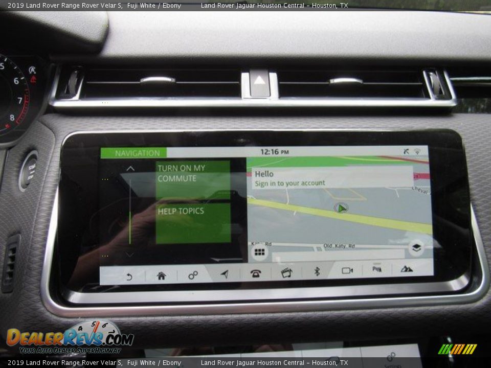 2019 Land Rover Range Rover Velar S Fuji White / Ebony Photo #34