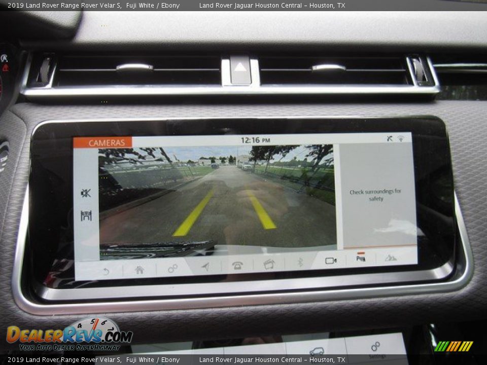 2019 Land Rover Range Rover Velar S Fuji White / Ebony Photo #35